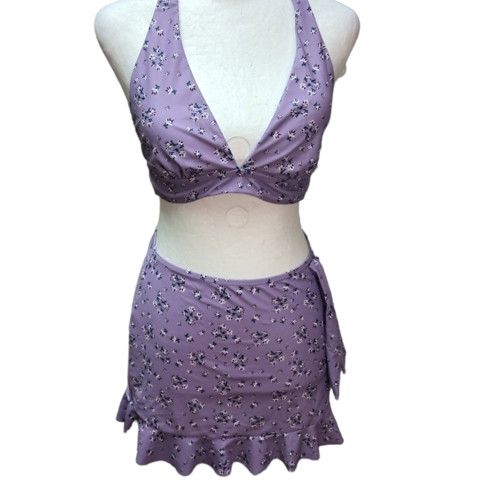 Super Cute 3 piece Swimsuit NWOT size small